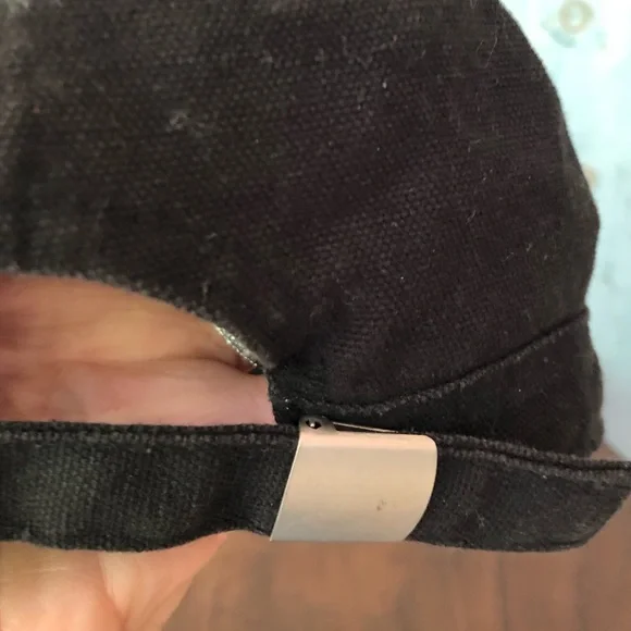 Trucker hat embellished with metallic paint, crystals, and beads - adjustable - Picture 12 of 15